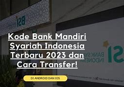 Kode Referensi Mandiri Syariah